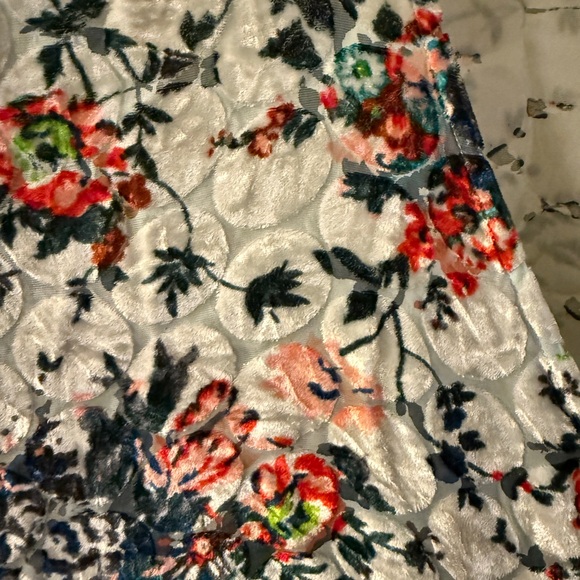 Maeve Umi wrap Multicolor Floral velvet silk blend Blouse - Picture 6 of 14